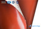 Красная ткань силикона для высокотемпературного устойчивого кожуха