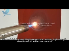 Промышленное использование 4 мм антивозрастная силиконовая ткань